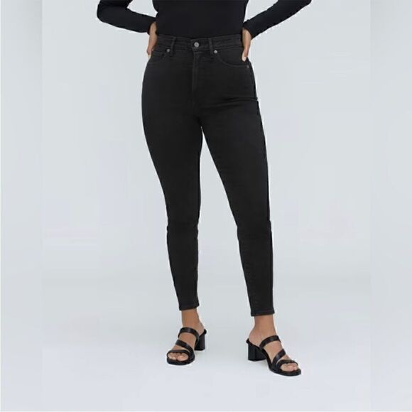 NWT Everlane The Curvy Way-High® Skinny Jean in Ash Size 26 - Picture 1 of 14